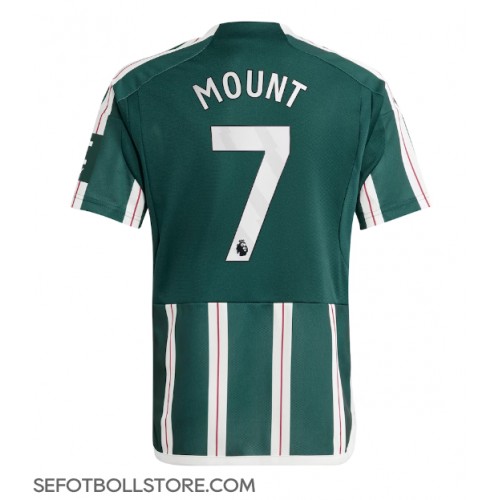 Manchester United Mason Mount #7 Replika Bortatröja 2023-24 Kortärmad